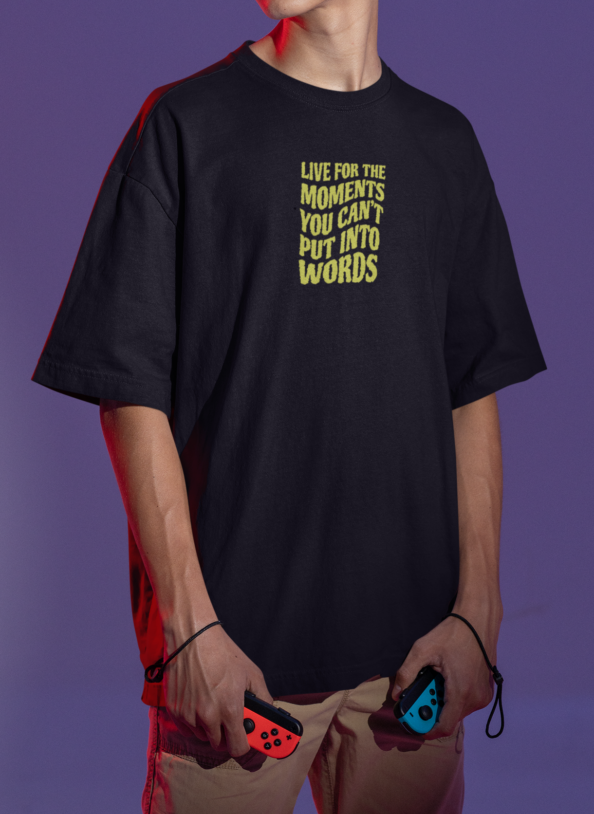 tee-mockup-of-a-man-holding-two-video-game-controllers-m28455